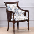High Wing Back Carved Living Room Armchair